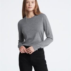 Calvin Klein Women's Classic Gray Sweater